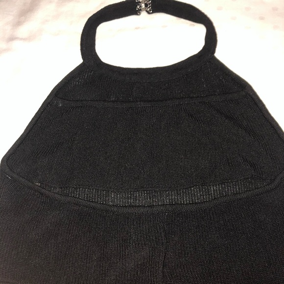Rehab Vintage Style BodyCon Knit LittleBlackDress - Picture 8 of 9